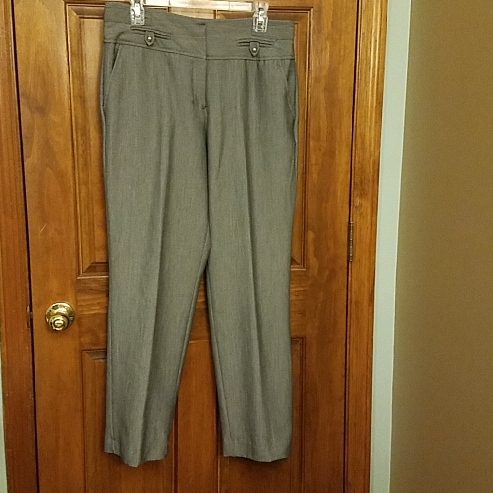 3/$20--Pants 12P Cato light grey